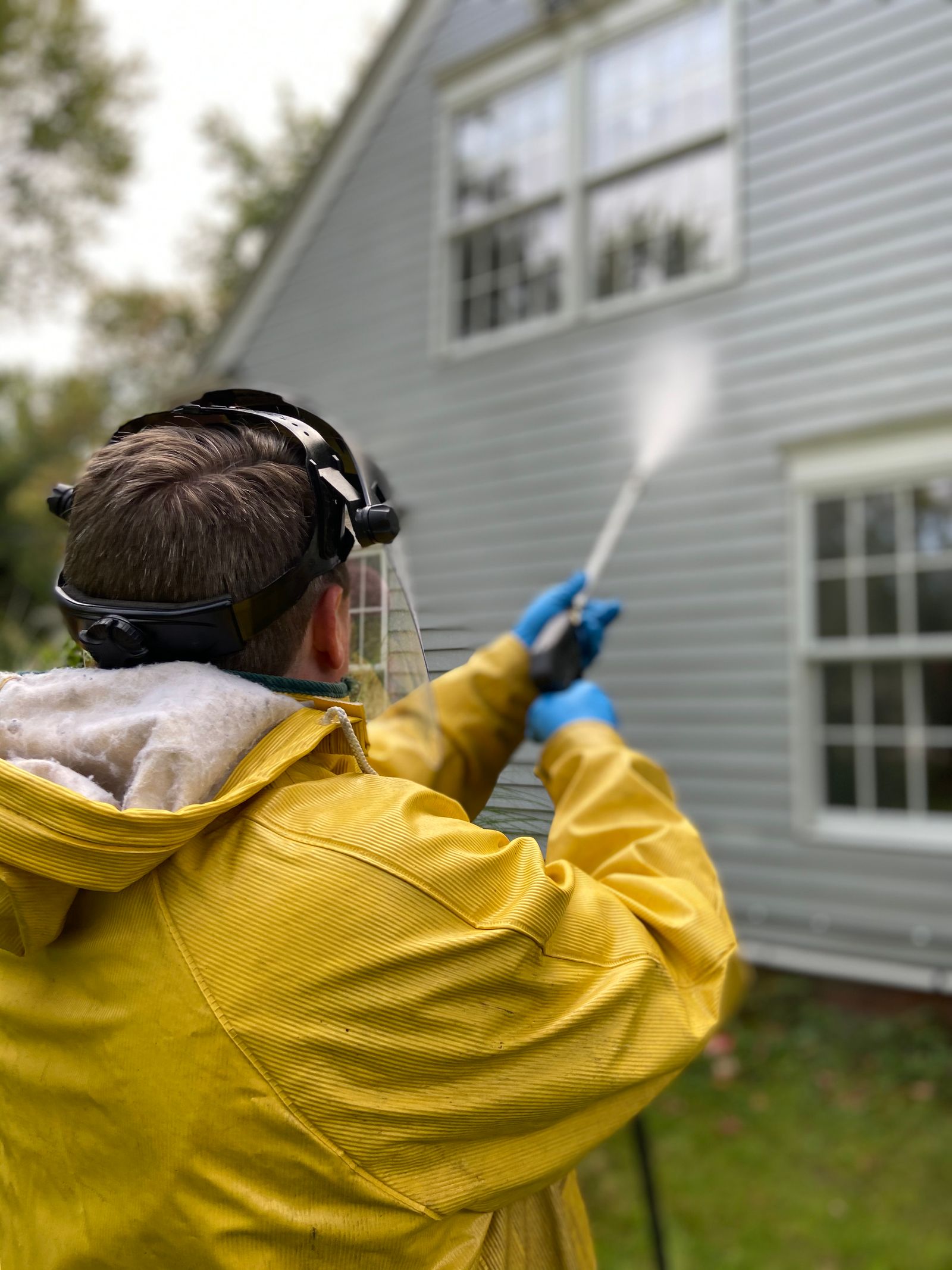 Walters Pressure Washing at work